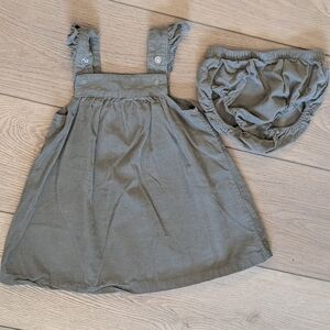 Tullabee Corduroy Dress+Bloomers
